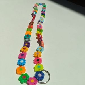 Flower lanyard